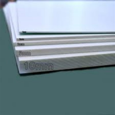 PVC fehér műanyag lapok 5 mm