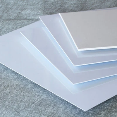 Kínai PVC fehér műanyag lapok