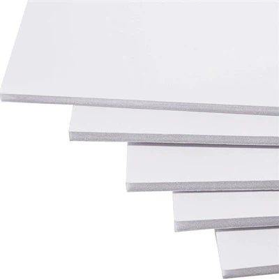 Fehér habosított PVC lap