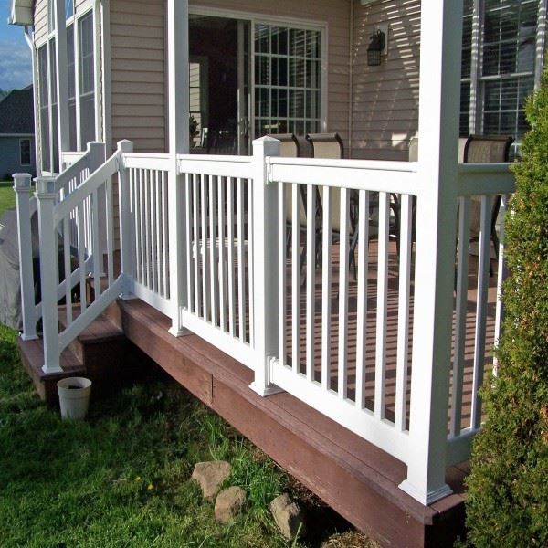  pvc porch railing