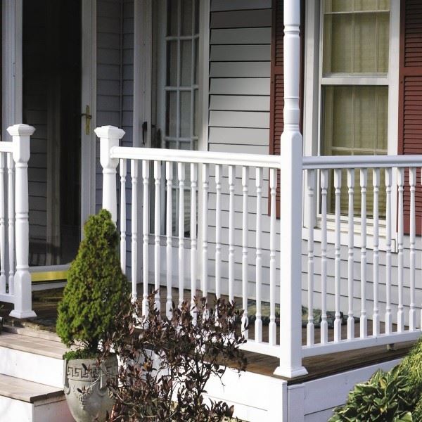 pvc stair railing